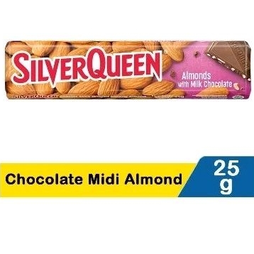 Jual SilverQueen Milk Chocolate Almond Cashew 25 G Shopee Indonesia