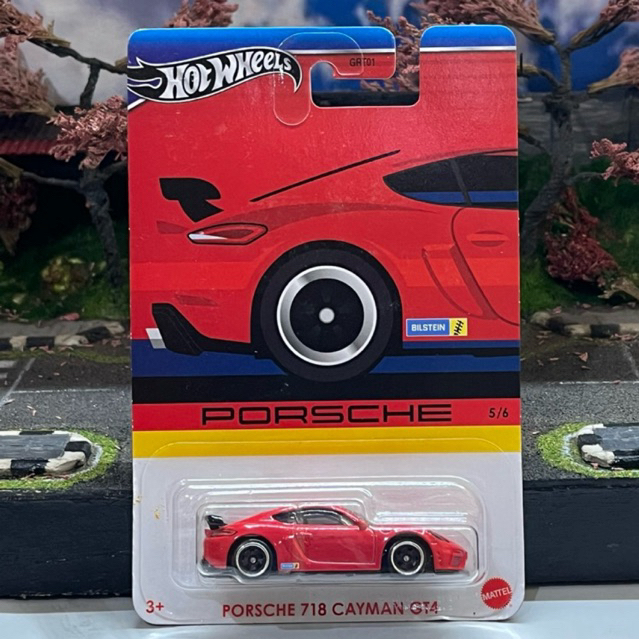 Jual Hot Wheels Porsche Series 2024 Porsche 718 Cayman GT4 Shopee Indonesia
