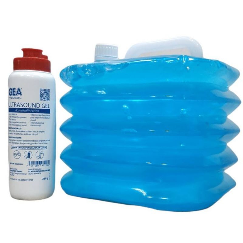 Jual Ultrasound Gel GEA 5 Liter USG Gel Jelly Aquasonic Doppler