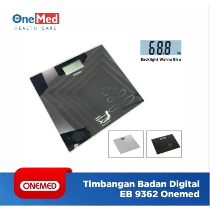 Jual TIMBANGAN BADAN DIGITAL EB 9362 ONEMED Shopee Indonesia