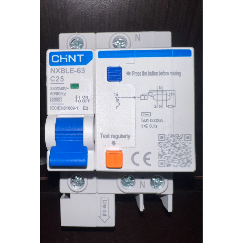 Jual Elcb Chint Phase A Rcbo A P N Ma Ka Tipe Nxble P N