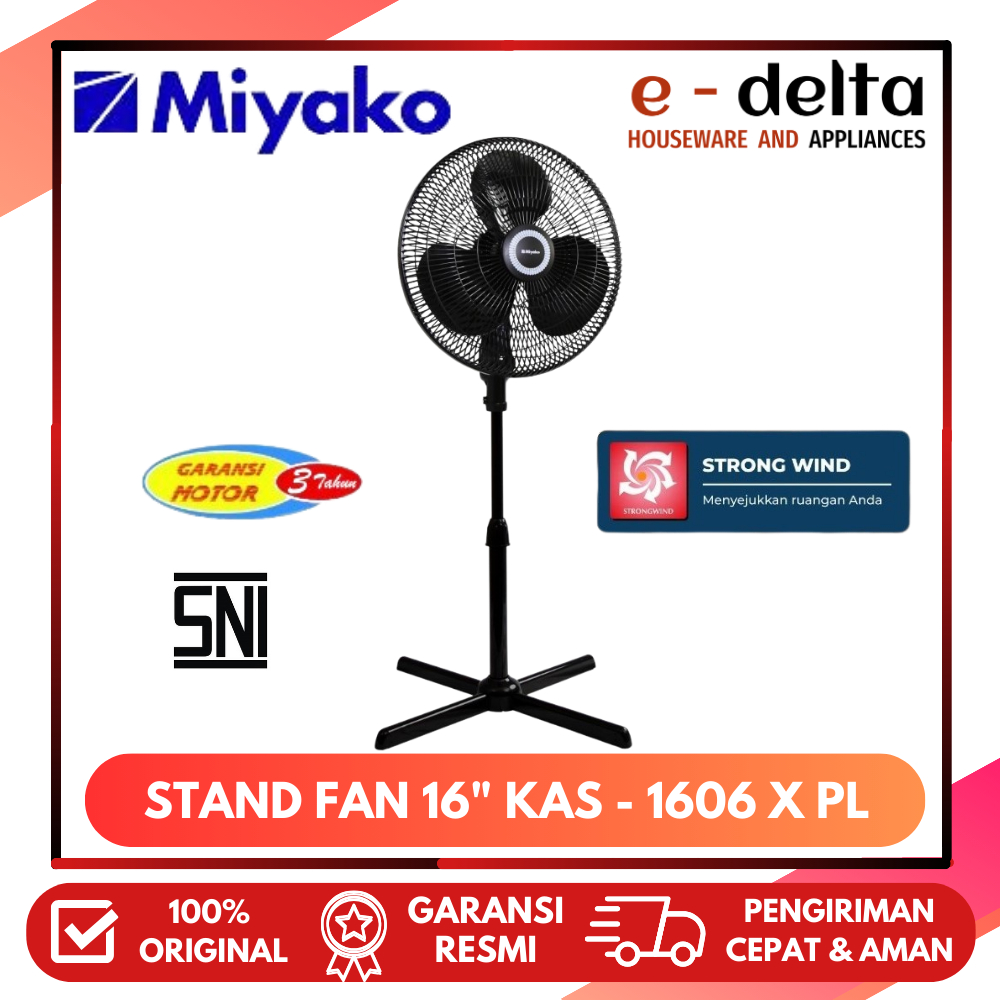 Jual Stand Fan Kipas Angin Miyako Kas X Pl Musang Kas Xpl