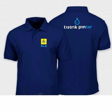 Jual TYPE 3 BAJU Kerah Mode Polo LISTRIK TARAKAN Belakang Dan Depan