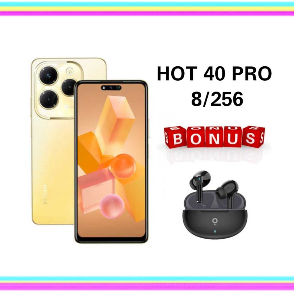 Jual INFINIX HOT 40 PRO NFC 12 256 8 256 HOT 40i 8 256 NEW GARANSI