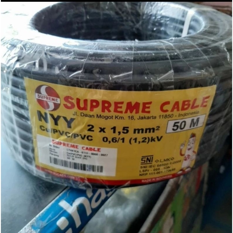 Jual Kabel Supreme Nyy X Roll Meter Outdoor X M Kawat Roll