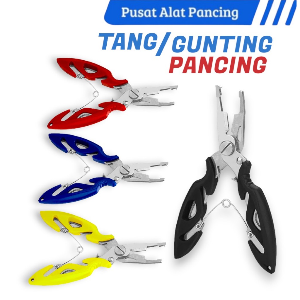 Jual Tang Pancing Gunting Garis Kepang Pemotong Kait Penghilang Umpan