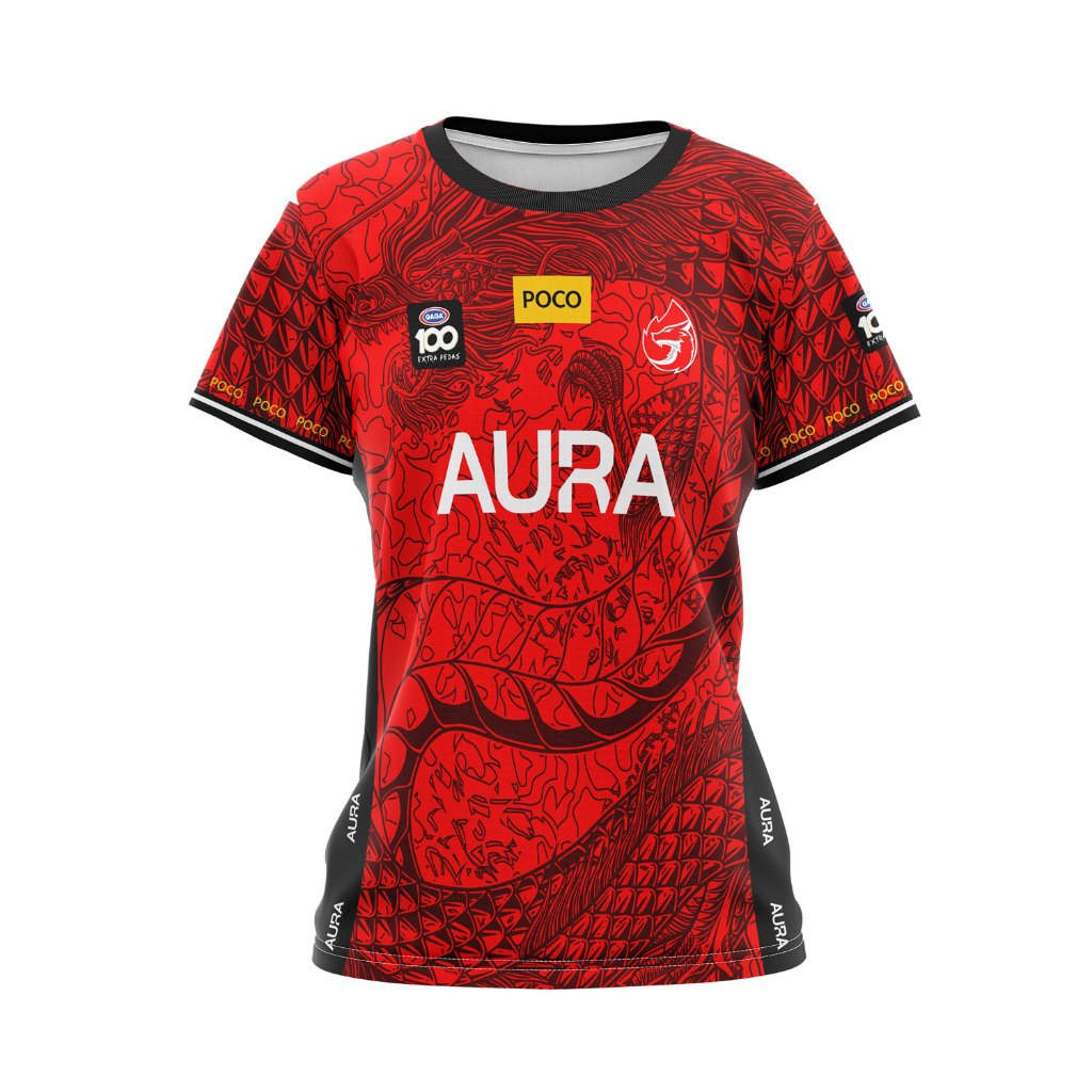 Jual GAMEPLAN Baju Wanita Kaos Jersey Gaming Aura E Sport 2024 Home