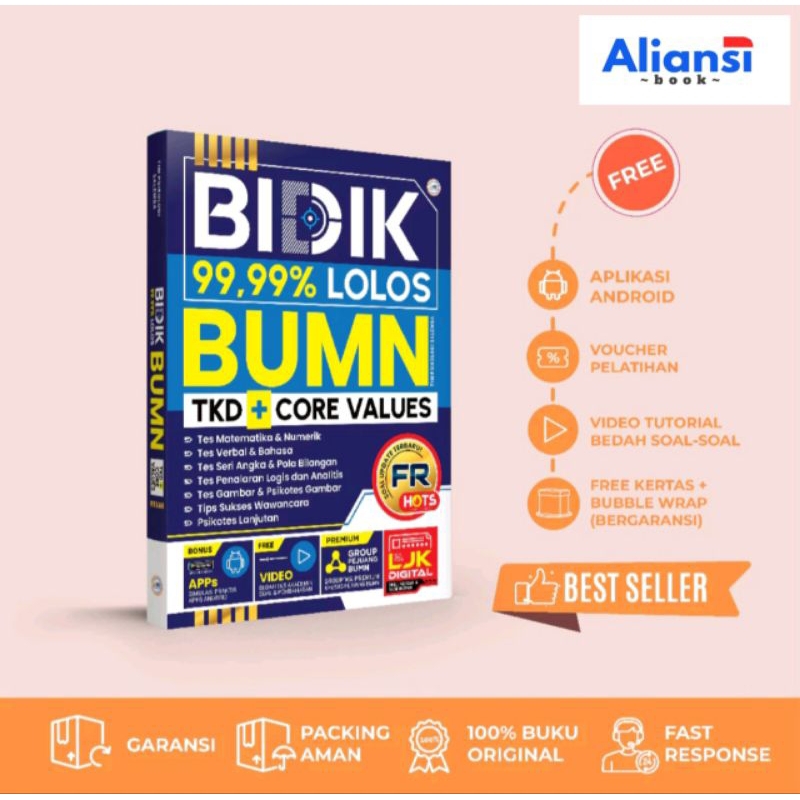 Jual BUKU BUMN BIDIK 99 99 LOLOS BUMN TKD CORE VALUES Shopee Indonesia