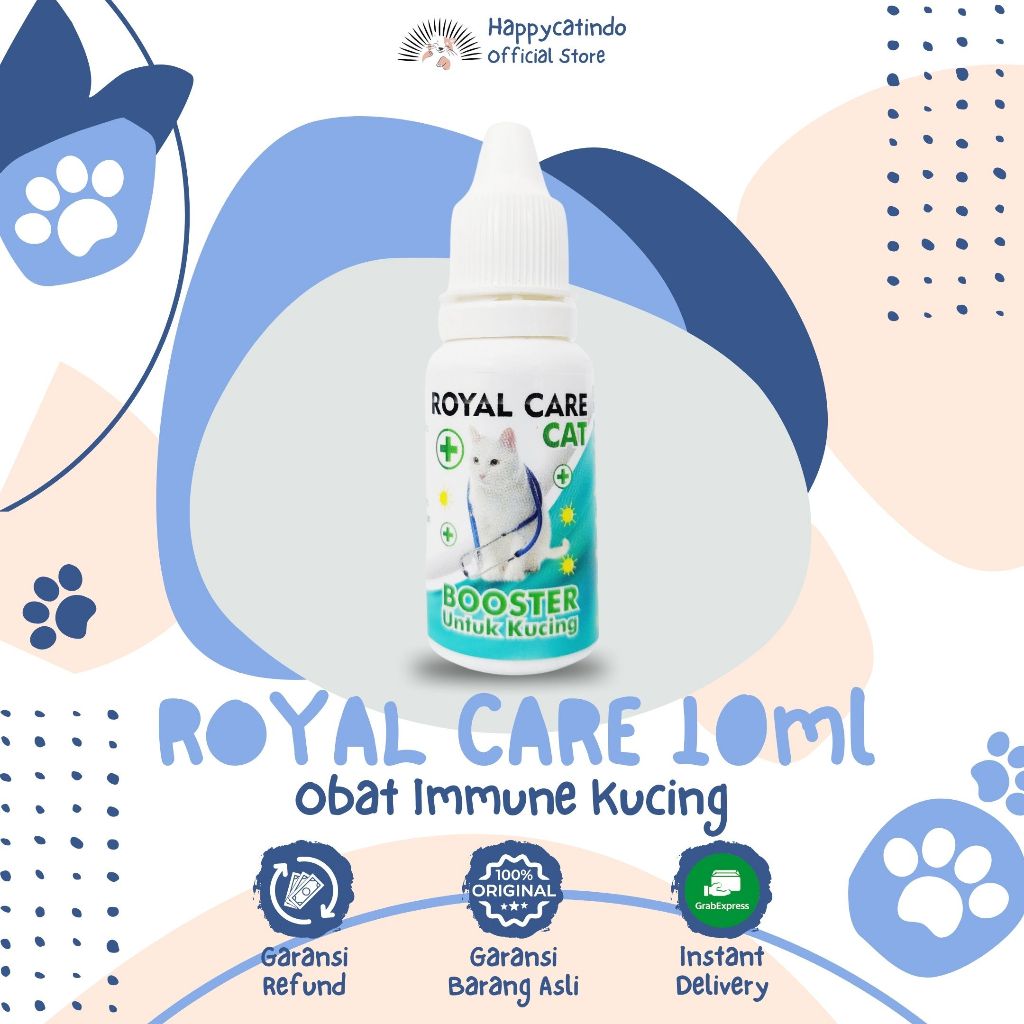 Jual Vitamin Imun Booster Kucing Royal Care Cat Ml Shopee Indonesia