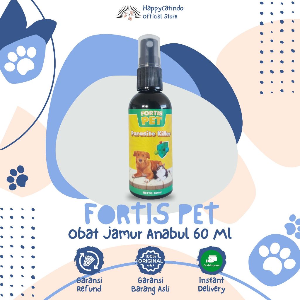 Jual FORTIS PET PARASITE KILLER UNTUK MEMBASMI PARASITE DAN JAMUR