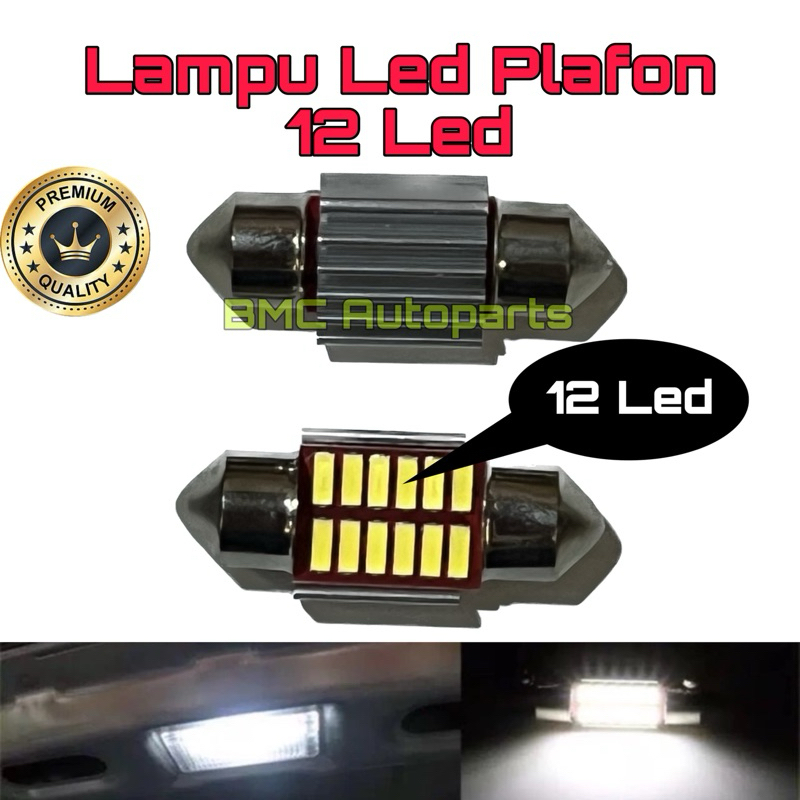 Jual Lampu Bohlam Led Plafon Interior Kabin Mobil Mm V Led