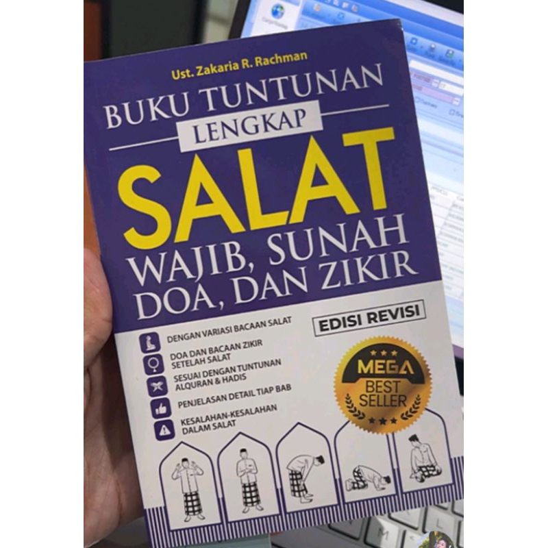 Jual Buku Tuntunan Salat Shalat Lengkap Wajib Sunah Zkr Shopee