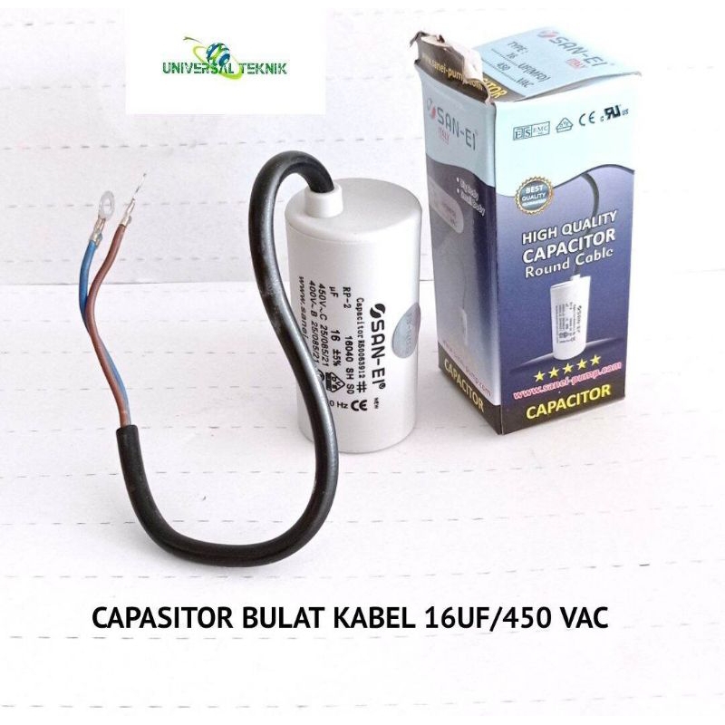 Jual Kapasitor Bulat Kabel Uf Vac San Ei Shopee Indonesia