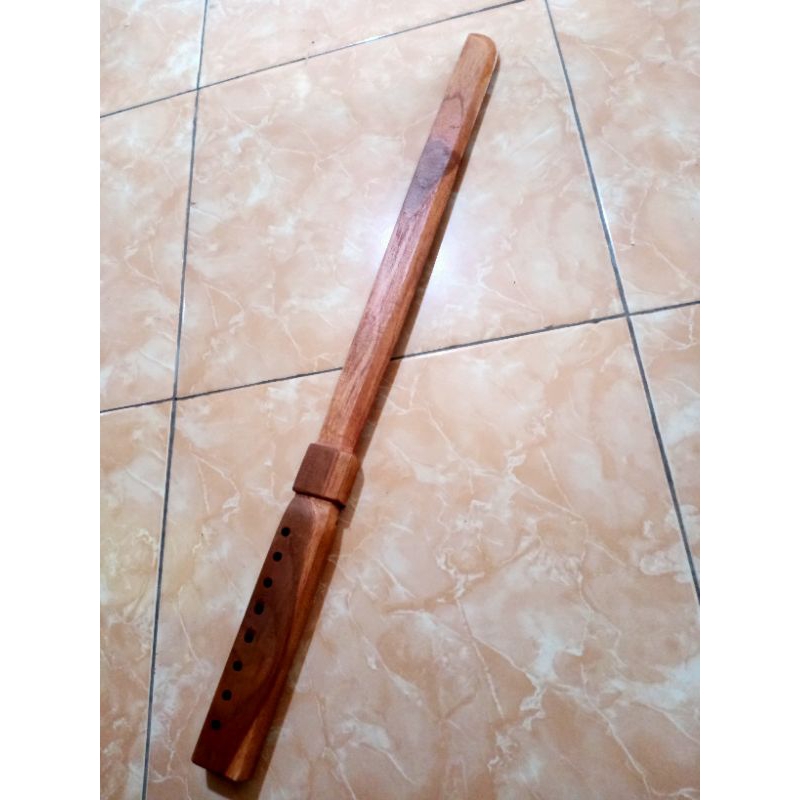 Jual Pedang Kayu Samurai Alat Peraga Latihan Pencak Silat Pedang