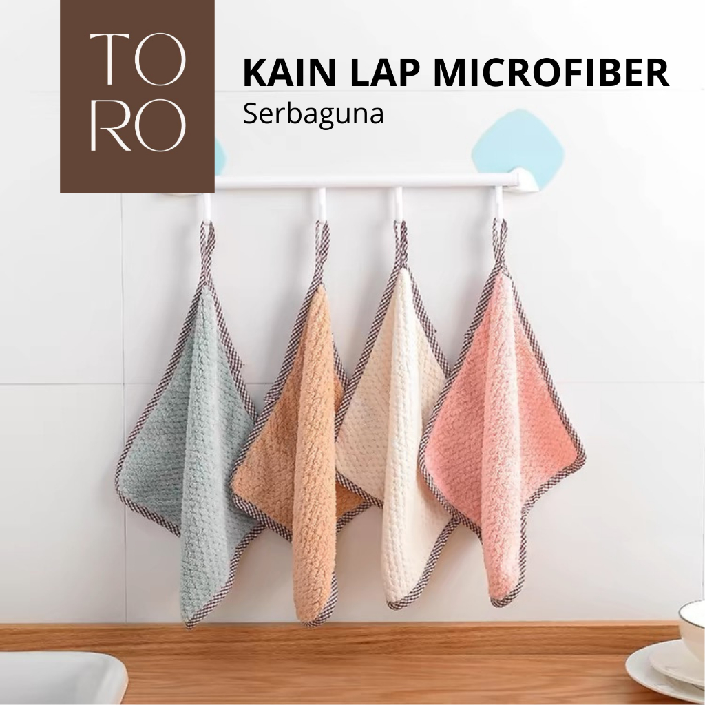 Jual Toro Kain Microfiber Kain Lap Tangan Gantung Kain Lap Dapur