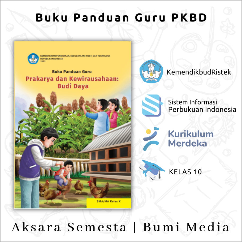 Jual Buku Panduan Guru PRAKRAYA DAN KEWIRAUSAHAAN BUDI DAYA SMA MA