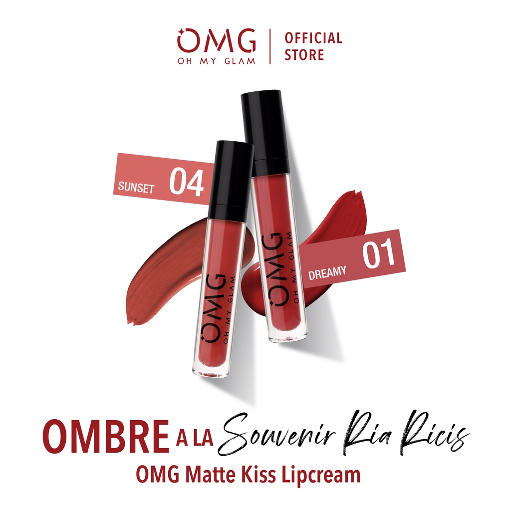 Jual Paket Ombre Lips Omg Lipcream Omg Ombre Coffee Edition Lipcream