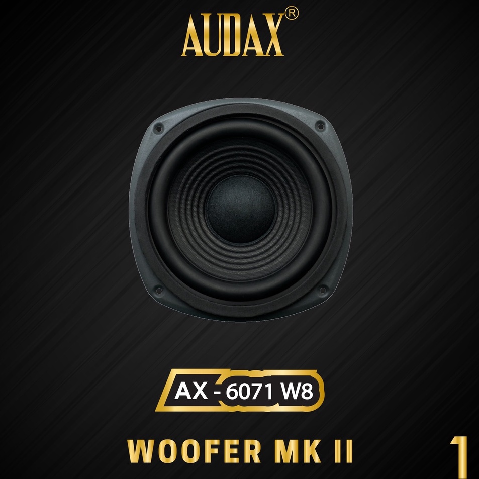 Jual Zfu Audax Speaker Pasif Ax W Woofer Mk Ii Shopee Indonesia