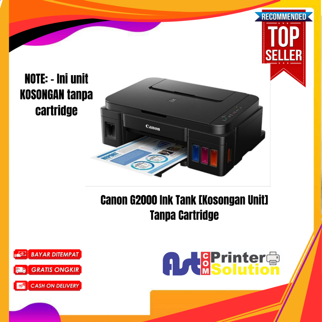 Jual Printer Scan Copy Canon G Normal Kosongan Unit Tanpa