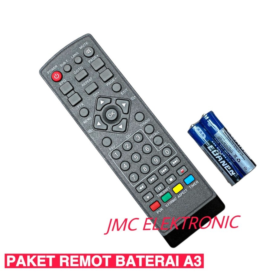 Jual Remot Remote Stb Dvb T Lubby Matrix Visio Advance Vision Paragon