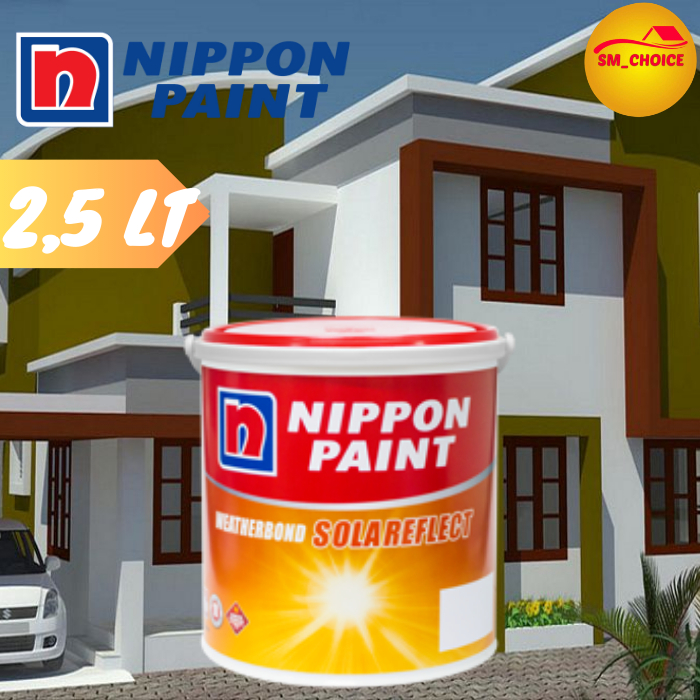 Jual NIPPON PAINT WEATHERBOND SOLARECLECT 2 5LT CAT TEMBOK EKSTERIOR