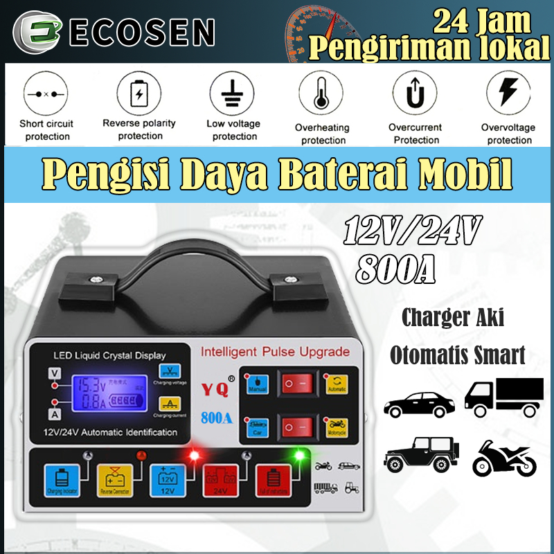 Jual Ecoen Pengisi Daya Baterai Mobil Pengisi Daya Baterai Sepeda Motor