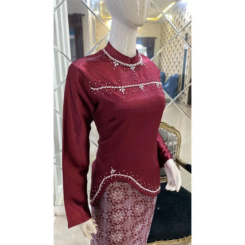 Jual COD SYAFITRI KEBAYA PENDEK KEBAYA MALAYSIA KEBAYA WISUDA KEBAYA