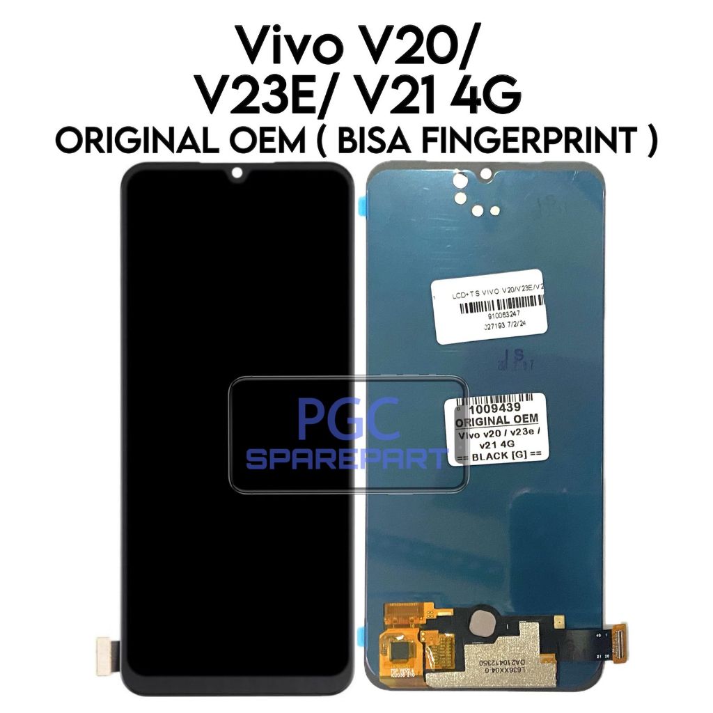 Jual Original OEM OLED Bisa Fingerprint LCD Touchscreen Fullset Vivo