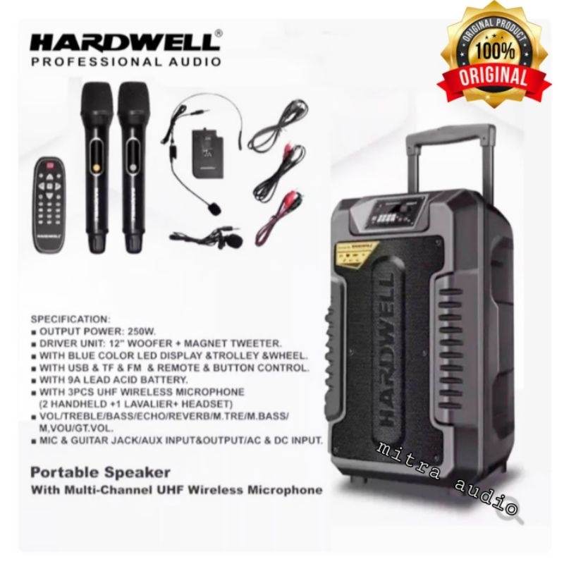 Jual Speaker Aktif 15 Inch Hardwell Turbovoice 15 Pro Original Shopee