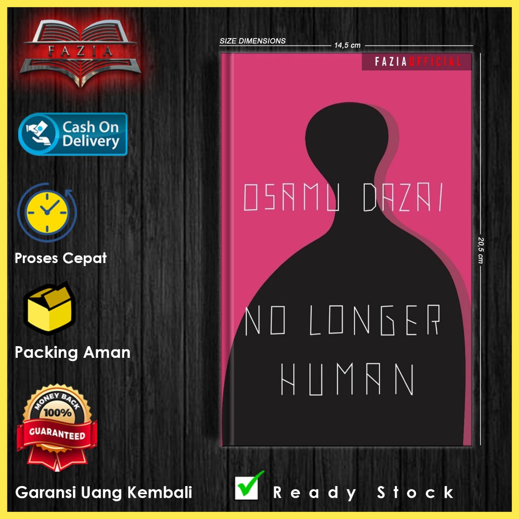 Jual No Longer Human By Osamu Dazai English Indonesia Shopee Indonesia