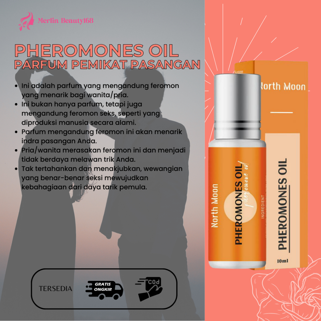 Jual Pheromones Oil 10ml Aroma Parfum Menggoda Rayuan Wanita Pria