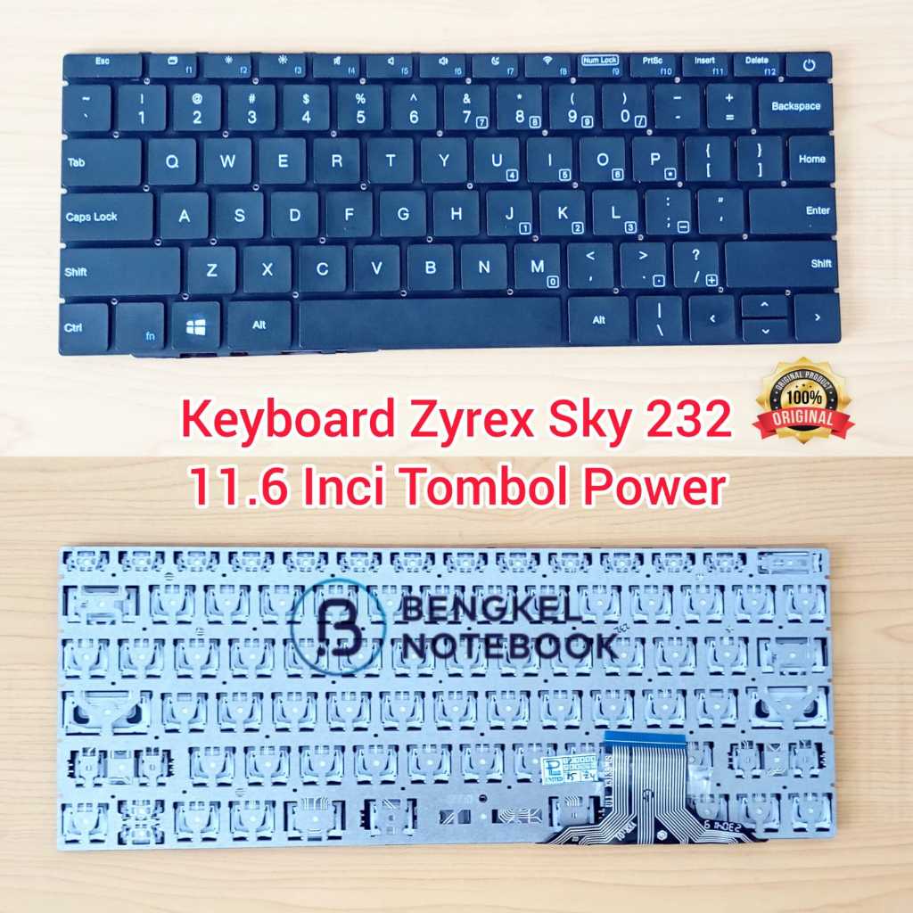 Jual Keyboard Zyrex Sky Sky Mini Inci Tombol Power