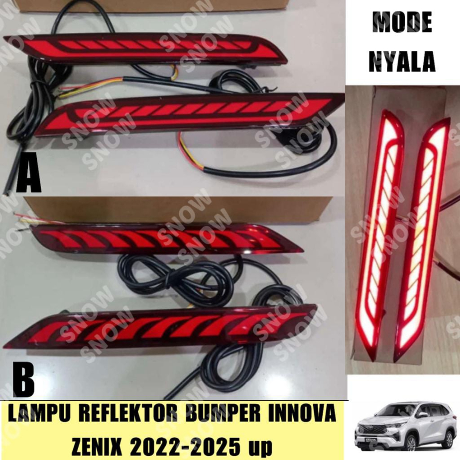 Jual Jual Lampu Reflektor Bumper Belakang Innova Zenix 2022 2023 2024