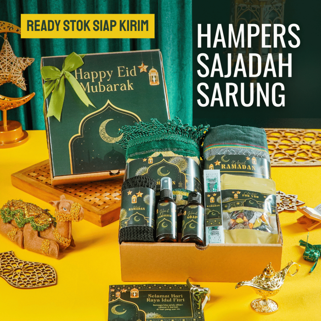 Jual Hampers Ramadhan Sajadah Sarung Hampers Idul Fitri Peralatan