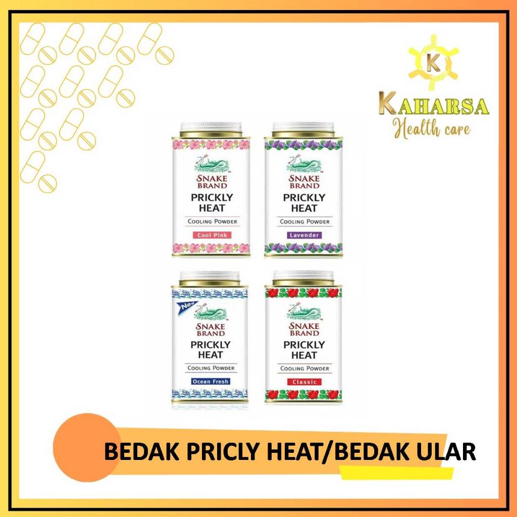 Jual Snack Brand Prickly Heat Powder Gr Bedak Kulit Bedak Ular