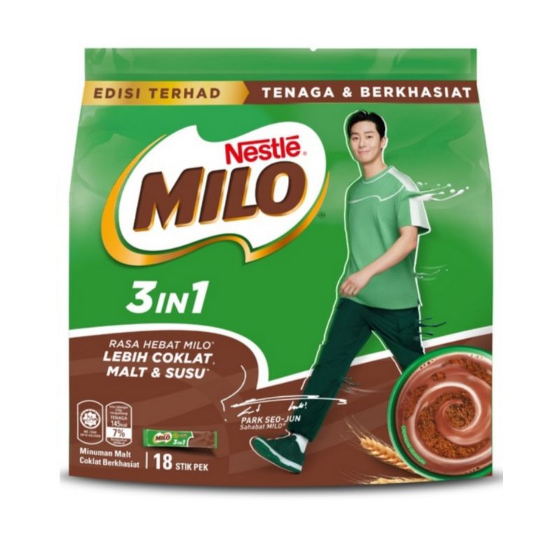 Jual MILO 3 In 1 Activ Go KWave Malaysia 18 Sachet Shopee Indonesia