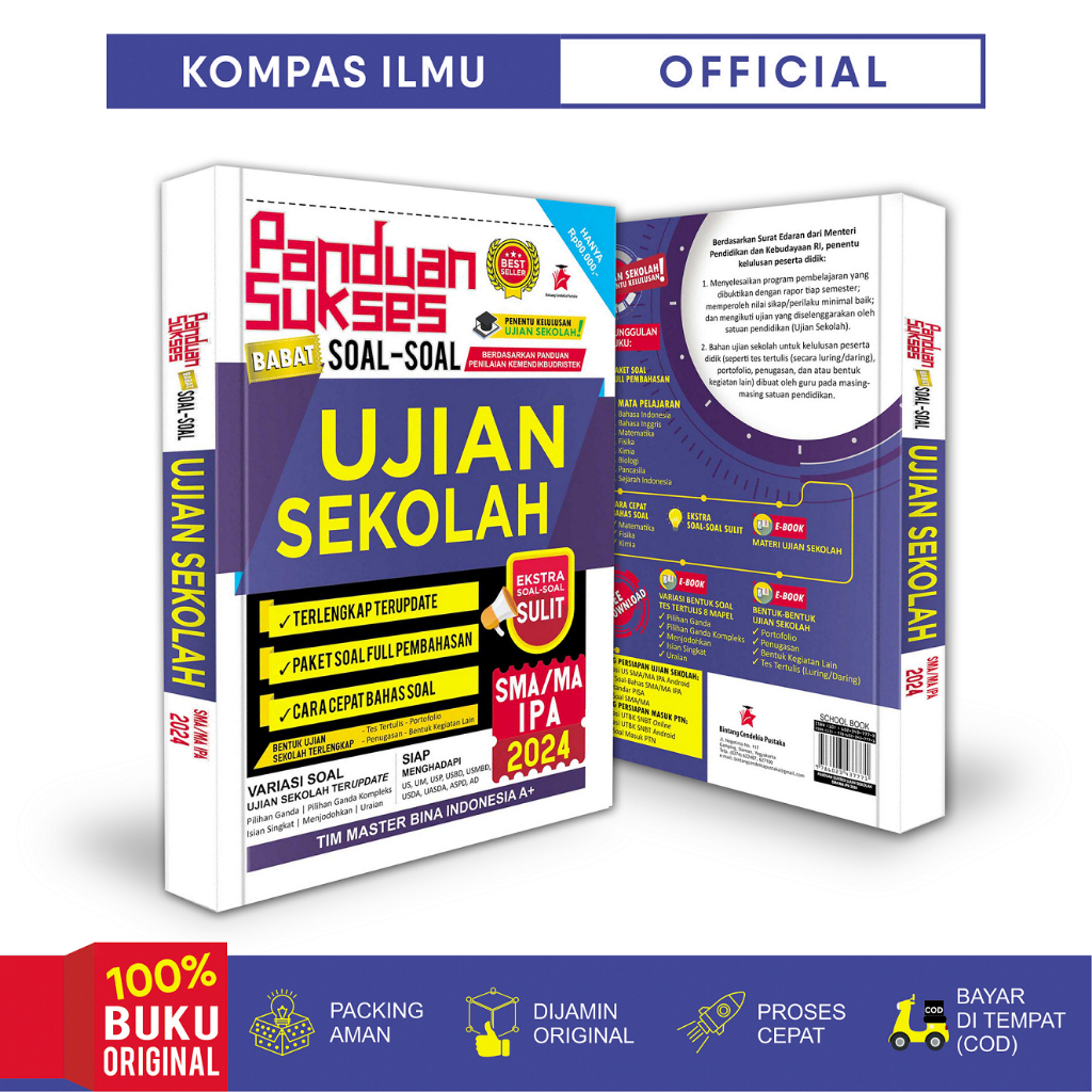 Jual Buku Panduan Sukses Ujian Sekolah Sma Ma Ipa Sesuai