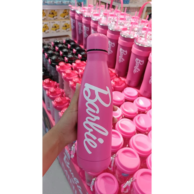 Jual Miniso X Barbie Stainless Steel Water Tumbler Botol Minum Ml