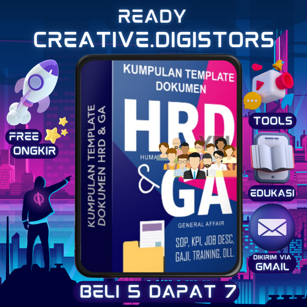 Jual R 324 Tools Alat Tes Hrd Katalog Kpi Sop Hrd Form Tabel