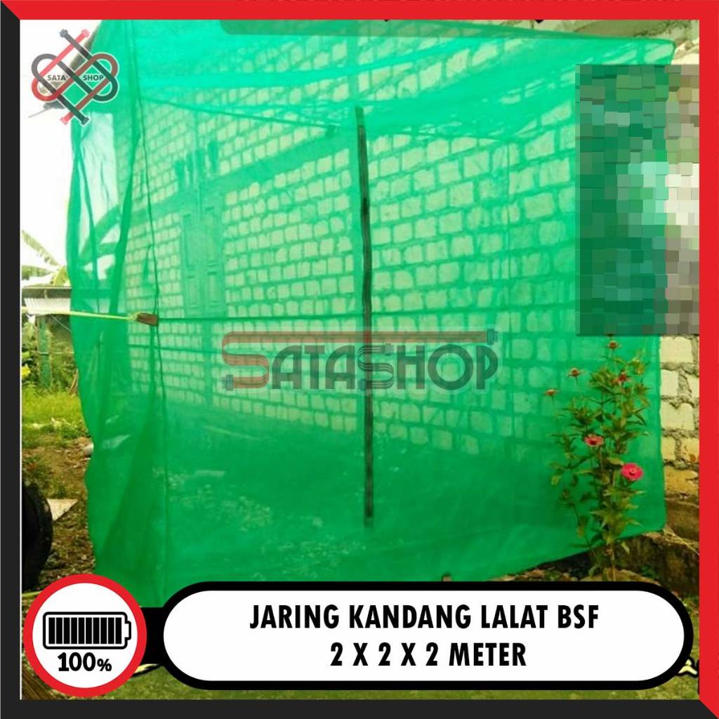 Jual Jaring Kandang Lalat Bsf Siap Pakai Awet Dan Kuat X X Meter