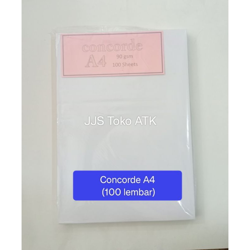 Jual Kertas Concorde A Gsm Per Pack Isi Lembar Shopee Indonesia