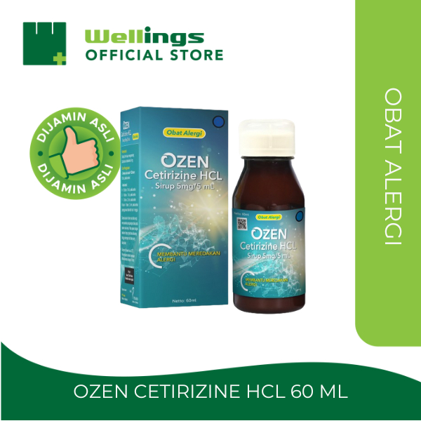 Jual Ozen Syrup Ml Obat Alergi Gatal Pilek Rhintis Shopee Indonesia