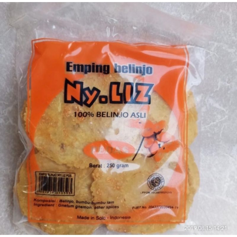 Jual Emping Nyonya Siok Dan Liz Udang Dijamin Renyah Shopee Indonesia