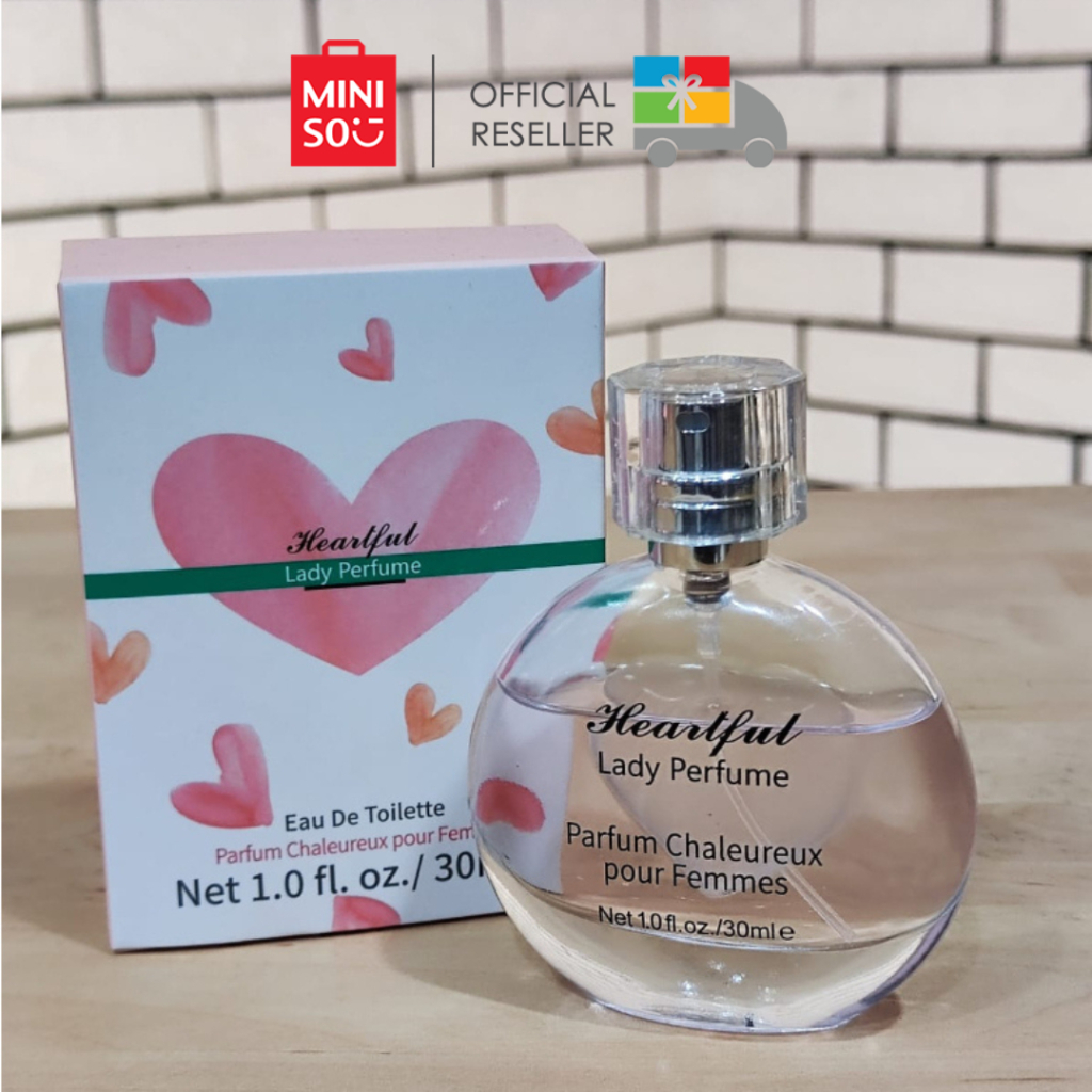 Jual Miniso Parfum Wanita Heartful 30ml EDT Shopee Indonesia