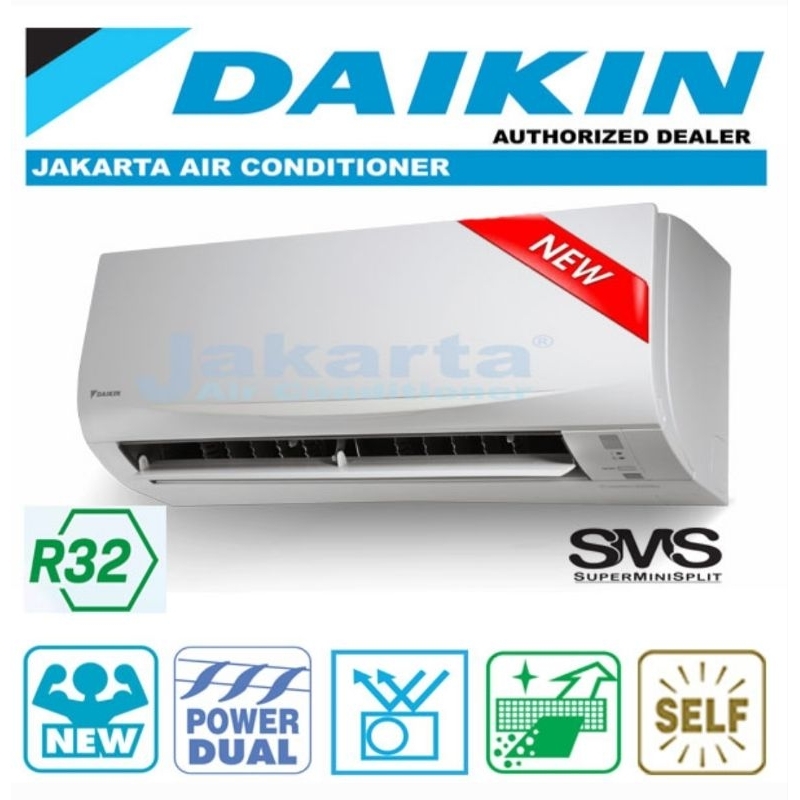 Jual Ac Daikin Pk Ftc Thailand Unit Saja Termasuk Pemasangan