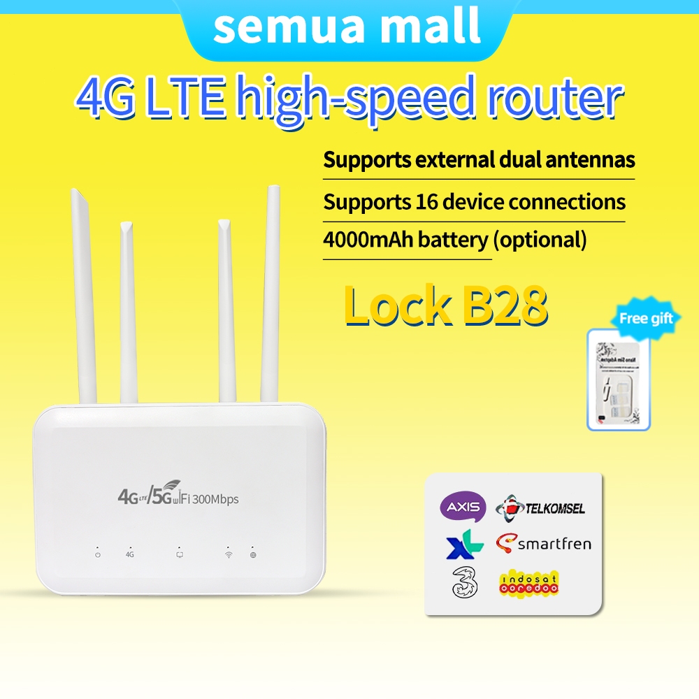 Jual Router Wifi Kartu SIM 4G LTE Unlocked CPE Router Wi Fi Yang