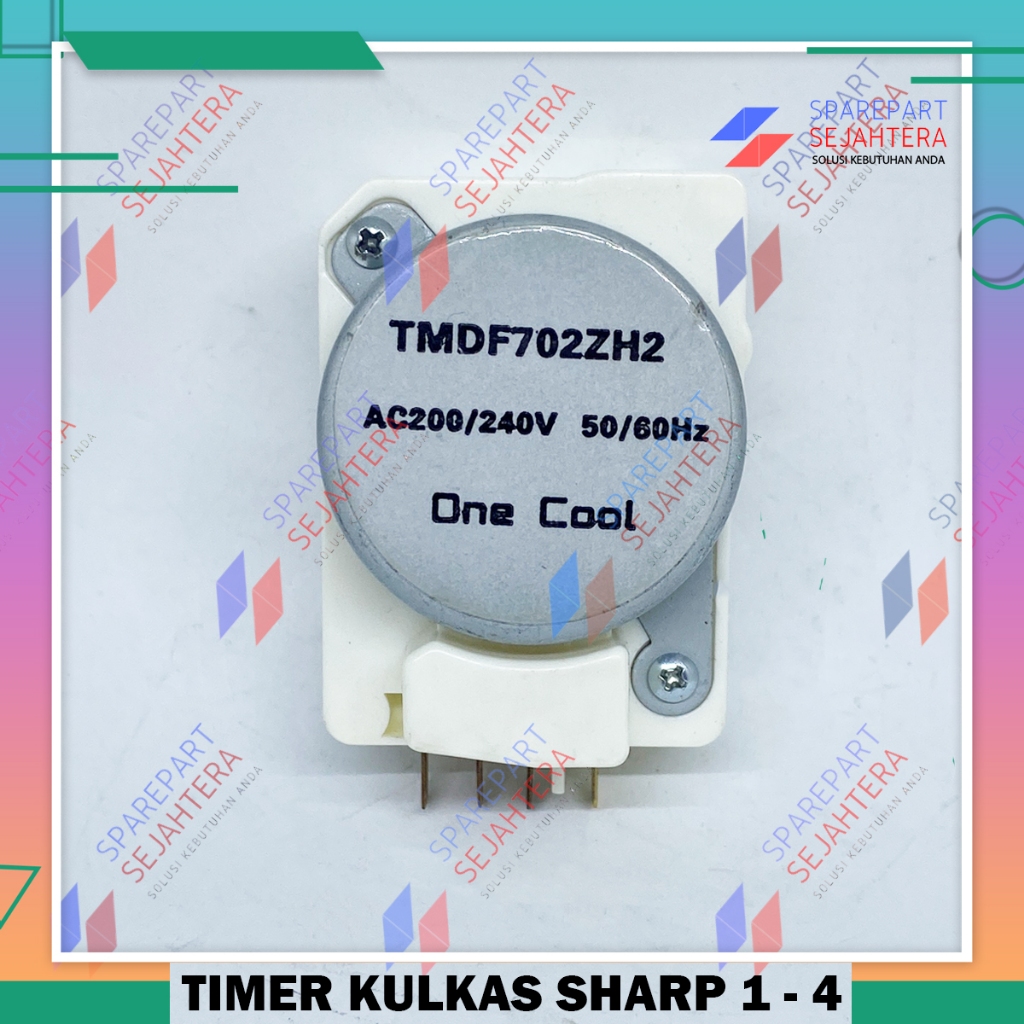 Jual TIMER DEFROST KULKAS 2 PINTU SHARP 1 4 702 Shopee Indonesia