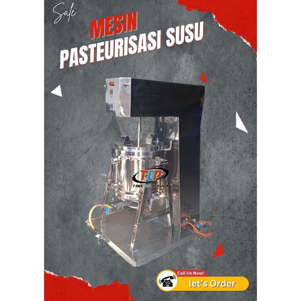 Jual Mesin Pasteurisasi Susu Pasturisasi Pasteurizer Kaps Liter