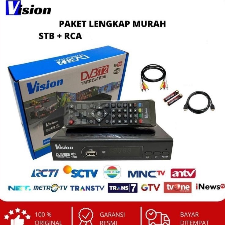 Jual SET TOP BOX VISIO DVB T 2 TV DIGITAL Shopee Indonesia