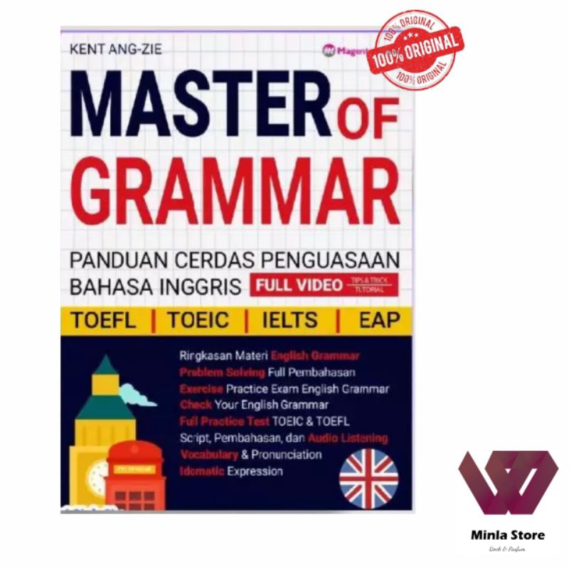 Jual Buku Tes Toefl Toeic Master Of Grammar Toefl Toeic Ielts Eap